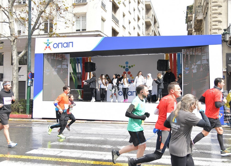 Στον παλμό του Ημιμαραθωνίου της Αθήνας ο ΟΠΑΠ