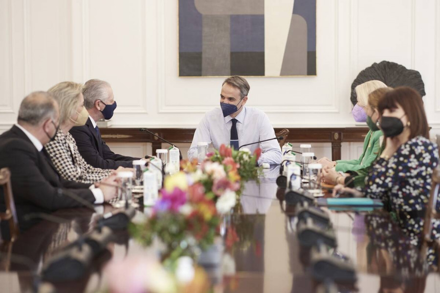 Συνάντηση Μητσοτάκη - Σιζόπουλου: Στο επίκεντρο οι επιπτώσεις της Ουκρανίας σε Ελλάδα και Κύπρο