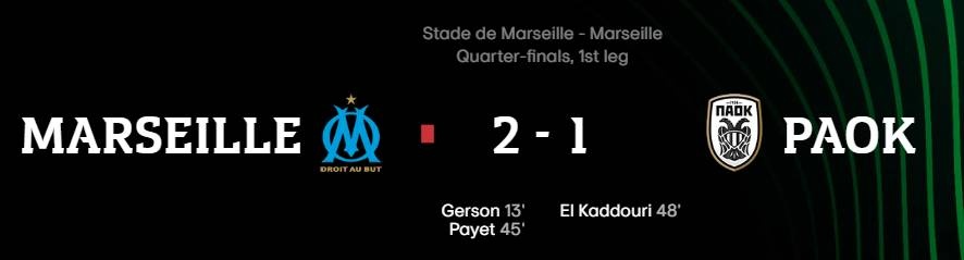 Μαρσέιγ - ΠΑΟΚ