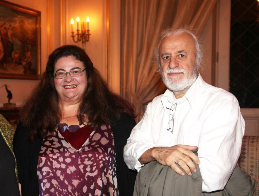 H Νένα Βενετσάνου με τον Νότη Μαυρουδή