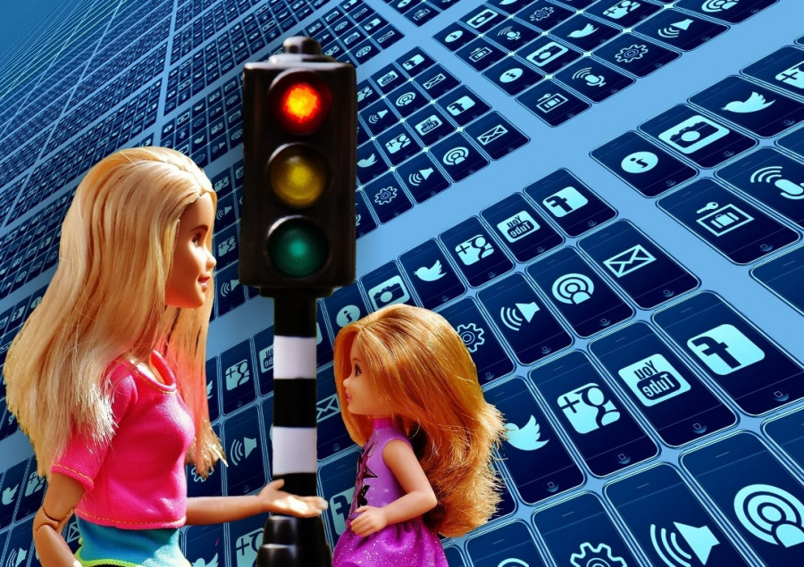 social media kids-parents