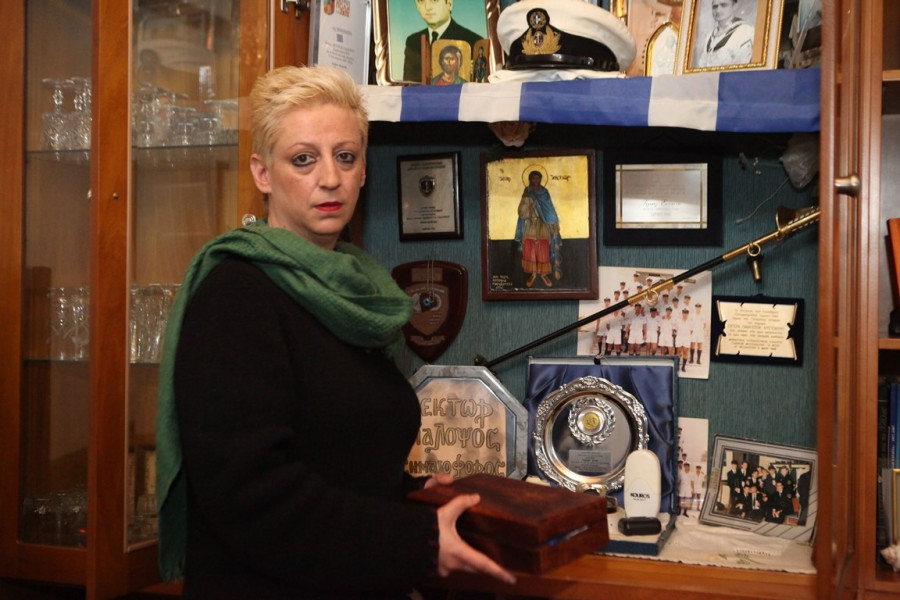 Η Μαρία Γιαλοψού αδερφή του Έκτορα Γιαλοψού