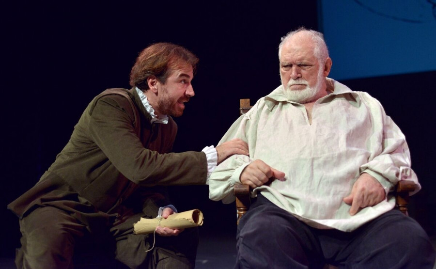 Ο Δημήρης Καλαντζής με τον Κώστα Καζάκο