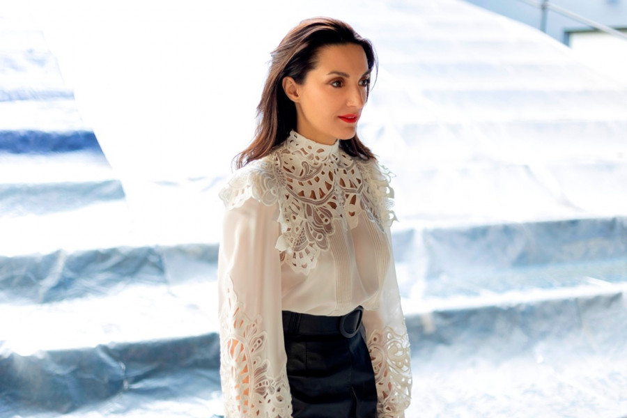 H Καλλιτεχνική Διευθύντρια του Φεστιβάλ, Κατερίνα Ευαγγελάτου