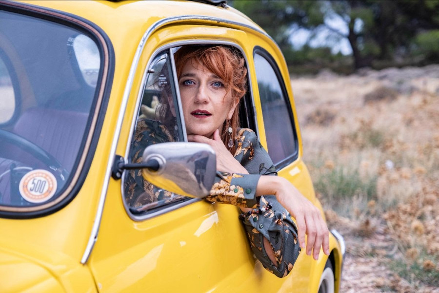 Η Μαρία Παπαγεωργίου στην Κεντρική Σκηνή του Σταυρού του Νότου