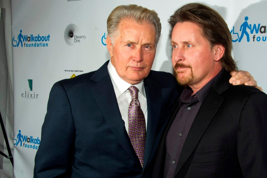 O Μάρτιν Σιν με τον γιο του, Εμίλιο Εστέβεζ