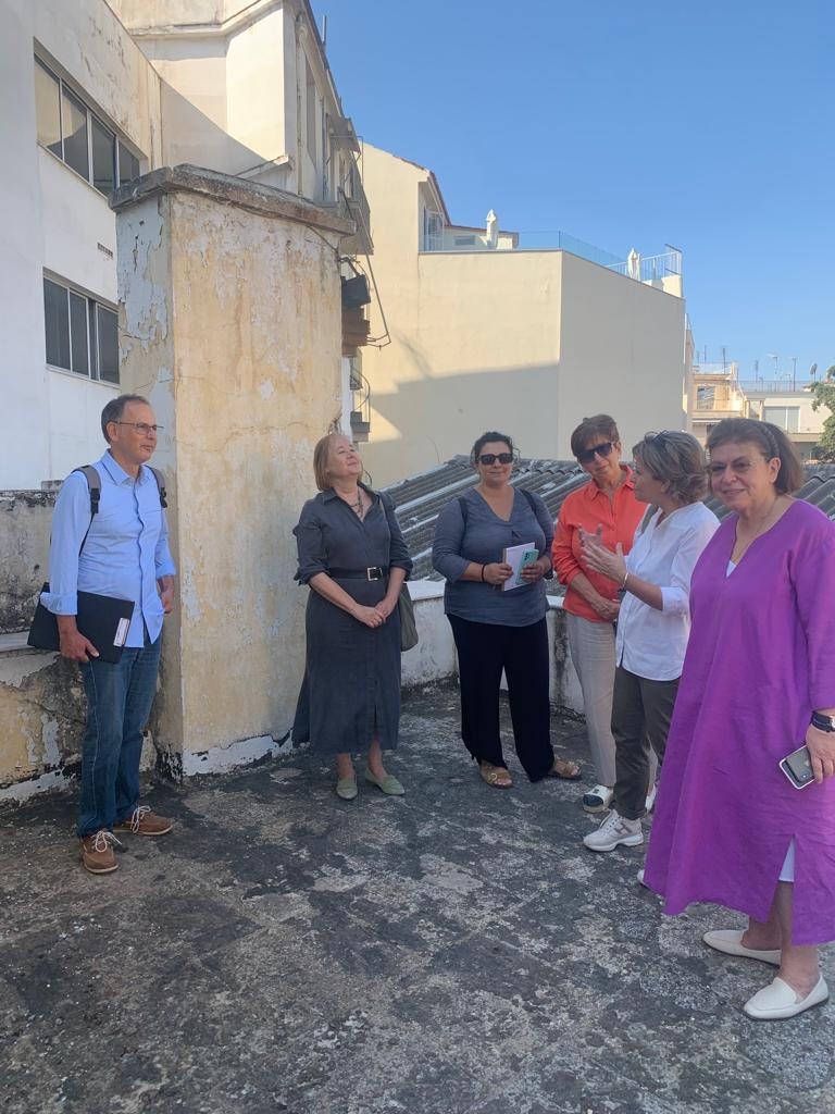 Αυτοψία της Λ.Μενδώνη στην Οικία Κωστή Παλαμά