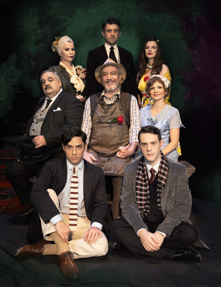 οι ηθοποιοί της παράστασης