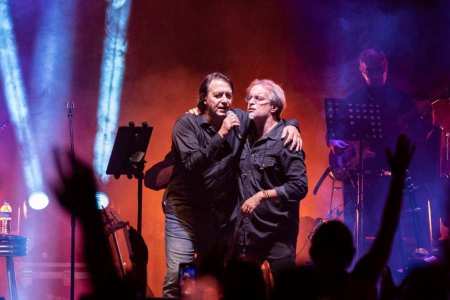 Γιάννης Κότσιρας και Μίλτος Πασχαλίδης