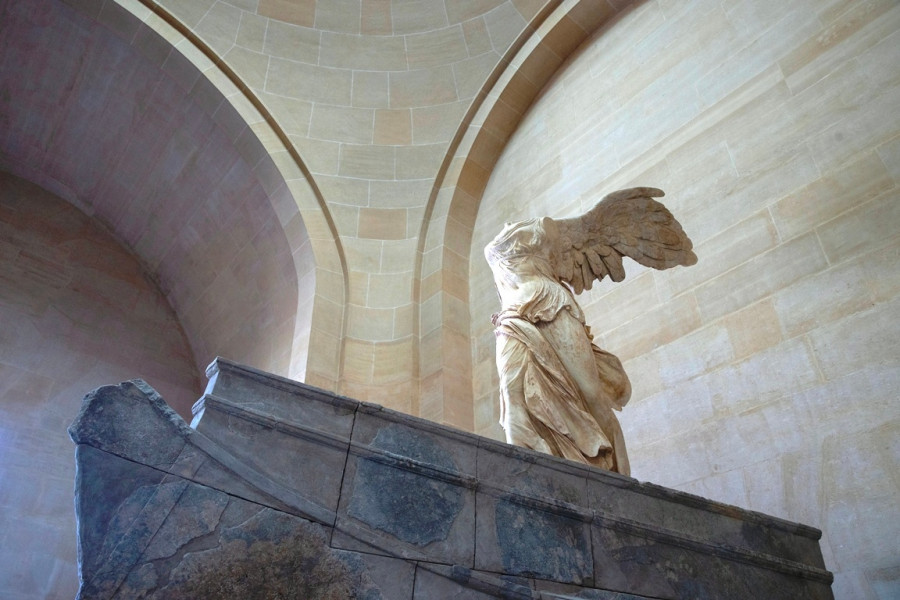 H φτερωτή Νίκη της Σαμοθράκης