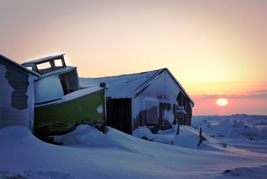 To Utqiagvik βρίσκεται στις όχθες του Βόρειου Παγωμένου Ωκεανού