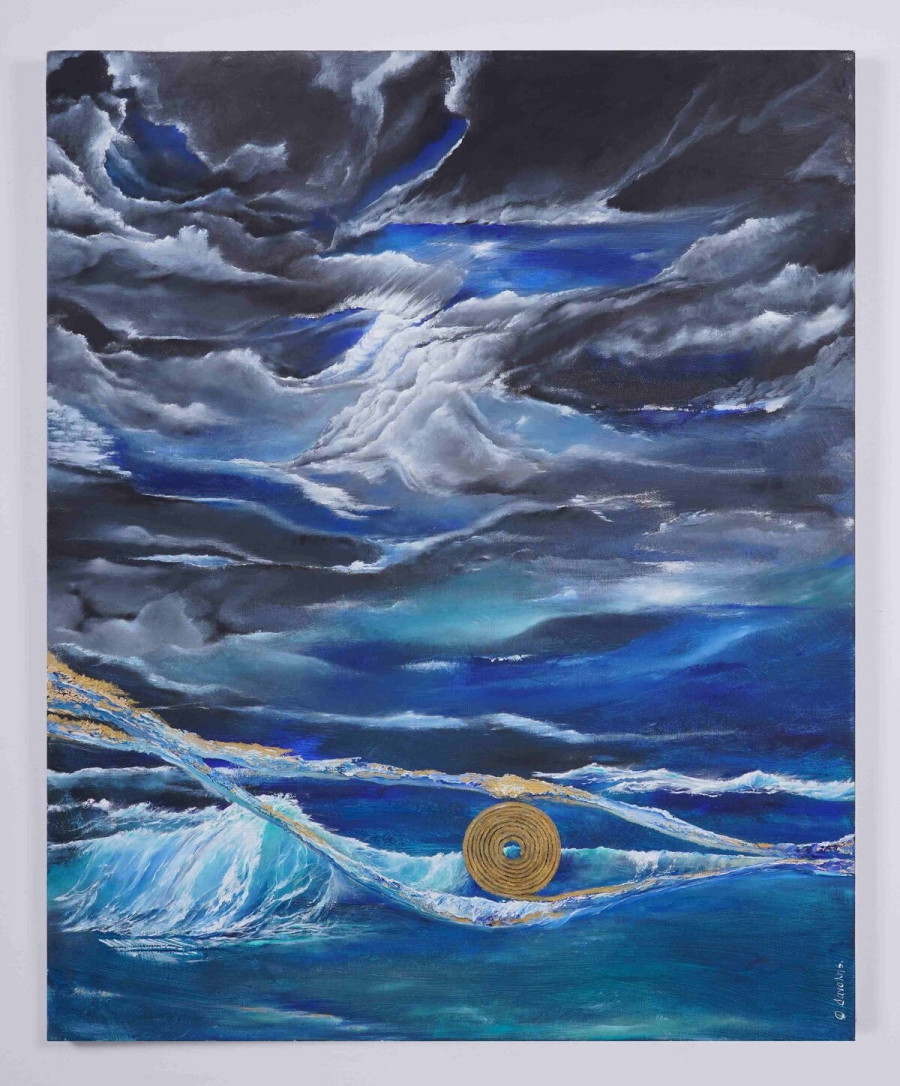 ΑΕΝΑΟ ΤΑΞΙΔΙ - ETERNAL JOURNEY - ΛΑΔΙ 90x110