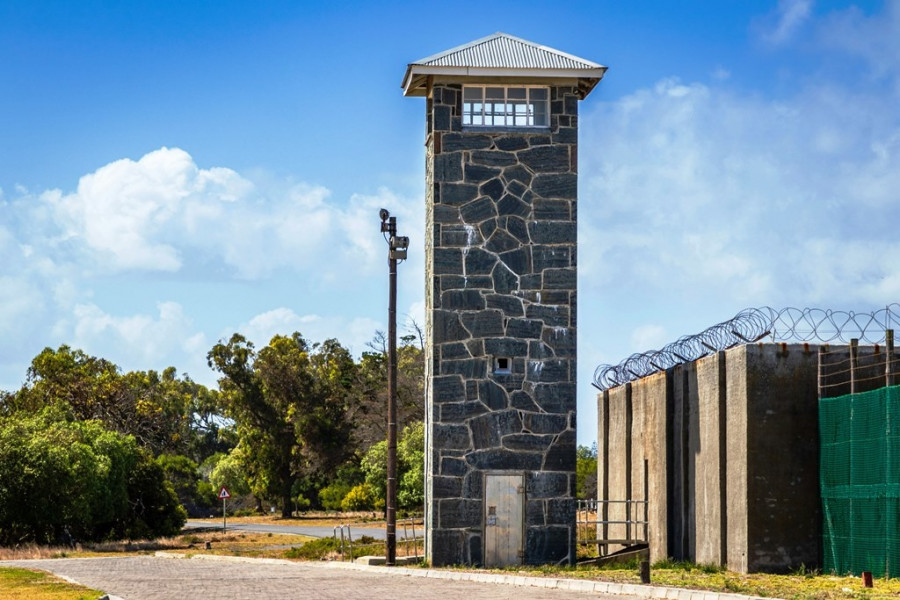 Στο Robben Island, παρέμεινε φυλακισμένος επί χρόνια ο Νέλσον Μαντέλα