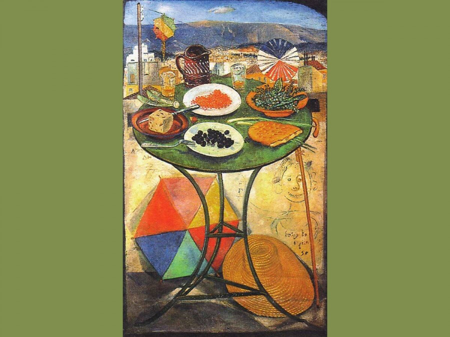 Τα «Κούλουμα», έργο του Σπύρου Βασιλείου