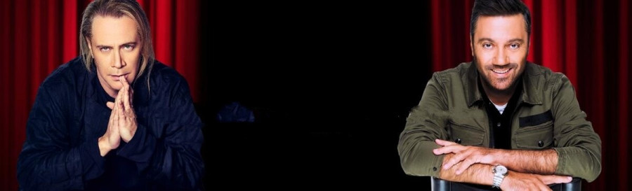 Γιώργος Θεοφάνους ανικριστά με τον Στέφανο Κορκολή