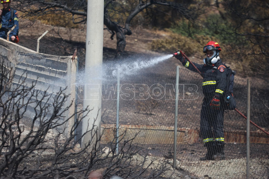 Φωτιά στο Σούνιο