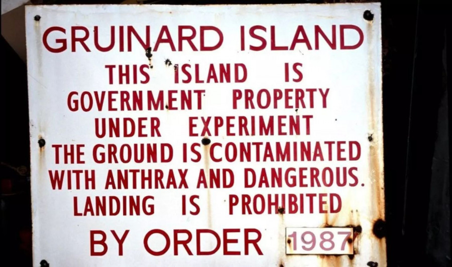 Gruinard Island is situated between Gairlock and Ullapool (Chip HIRES/Gamma-Rapho via Getty Images)