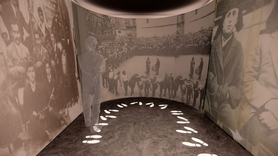 Φωτορεαλιστική απεικόνιση εκθεσιακής ενότητας Στα βήματα της παράδοσης 3-Κτήριο Δ