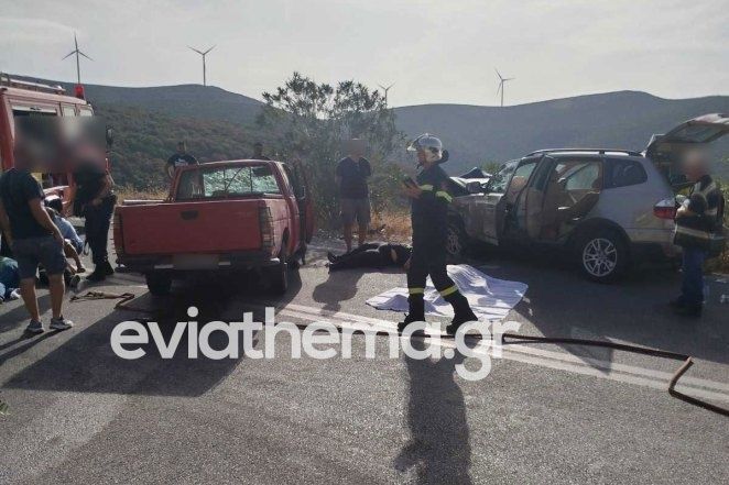 Εύβοια: Θανατηφόρο τροχαίο στον Αλμυροπόταμο