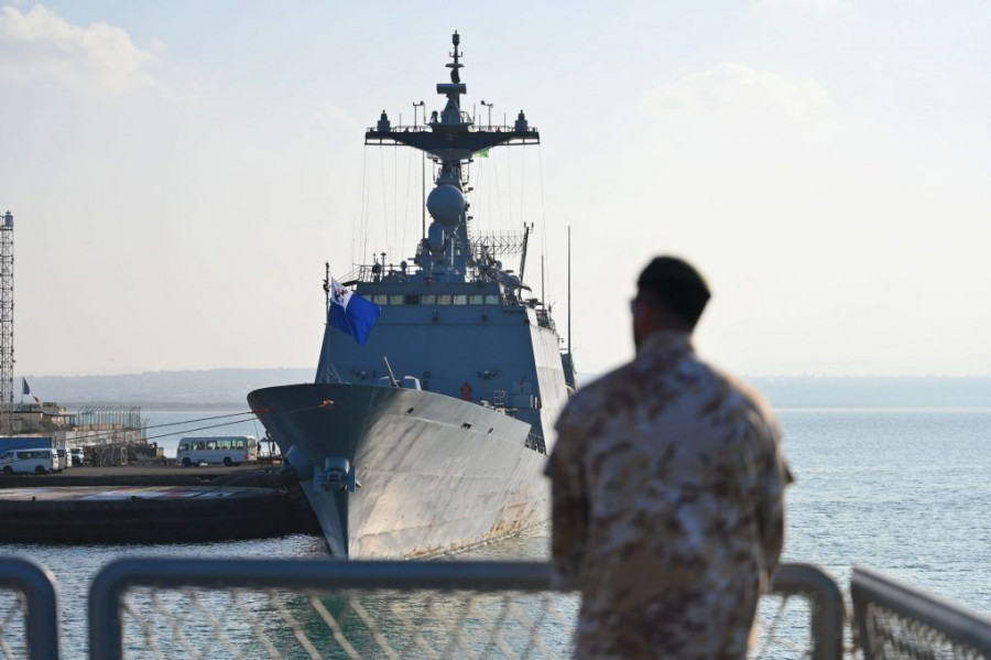 Παρουσία ΥΕΘΑ Ν. Δένδια στην τελετή Παράδοσης-Παραλαβής της εν πλω Διοίκησης της Ευρωπαϊκής Επιχείρησης «ΑΣΠΙΔΕΣ» και επίσκεψη στη Φρεγάτα ΣΠΕΤΣΑΙ στο Τζιμπουτί