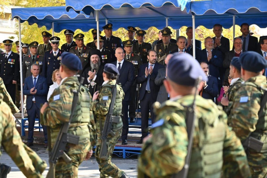 Παρουσία ΥΕΘΑ Νίκου Δένδια στις εκδηλώσεις για την 112η επέτειο από την απελευθέρωση της Φλώρινας