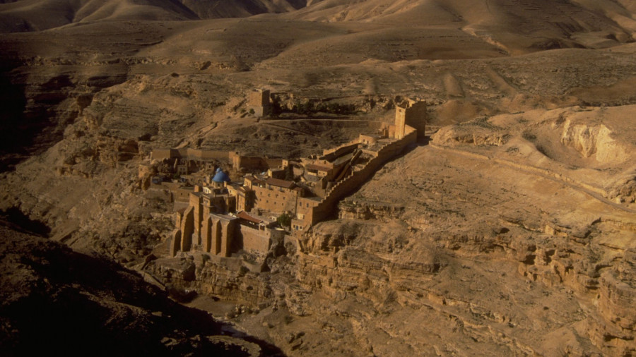 Desert Monastery in Israel