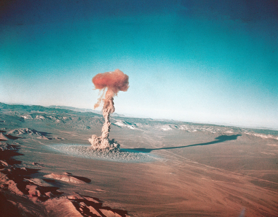 Atomic Bomb Blast 1955