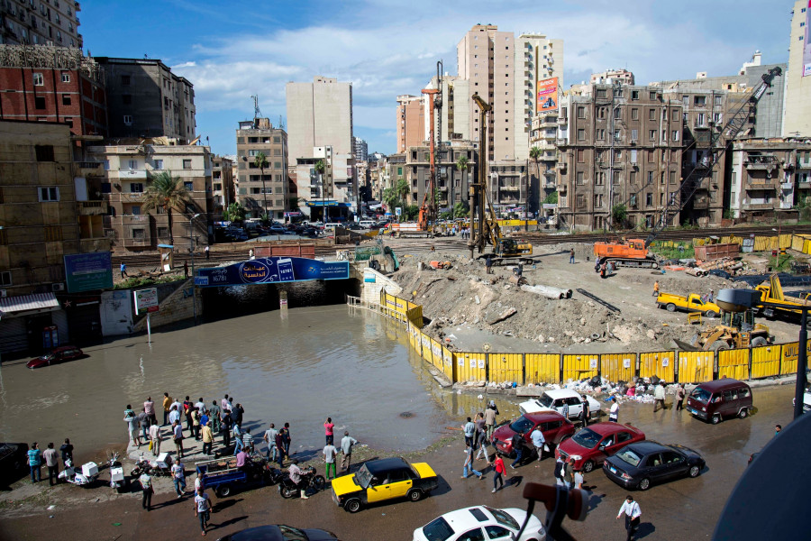 Egypt Sinking Alexandria