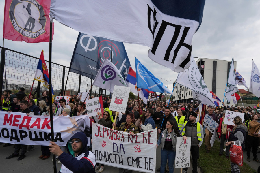 Serbia Student Protest