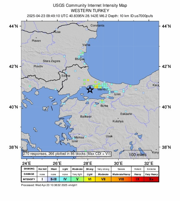 TURKEY EARTHQUAKE