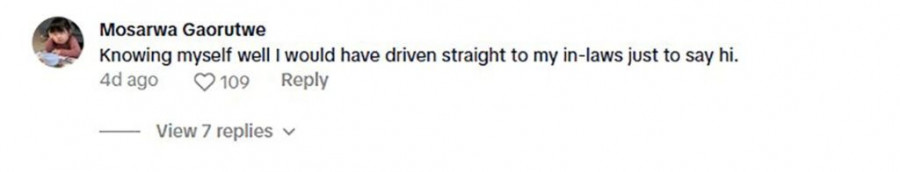 Social media comment on the post of Two friends on safari in South Africa were stunned when a lioness climbed into their truck bed and sniffed around for 10 minutes, with all windows luckily shut tight.