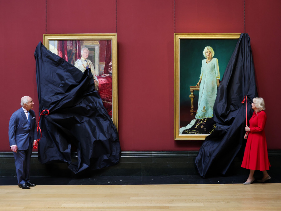 King Charles III And Queen Camilla Visit The National Gallery