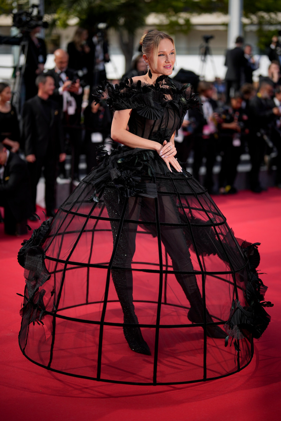 France Cannes 2024 Beating Hearts Red Carpet