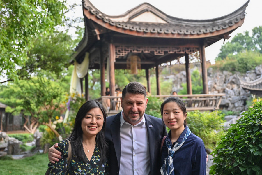 ΕΠΙΣΚΕΨΗ ΤΟΥ ΠΕΡΙΦΕΡΕΙΑΡΧΗ ΑΤΤΙΚΗΣ ΝΙΚΟΥ ΧΑΡΔΑΛΙΑ ΣΤΗΝ ΑΝΑΤΟΛΙΚΗ ΚΙΝΑ (ΓΡΑΦΕΙΟ ΤΥΠΟΥ ΠΕΡΙΦΕΡΕΙΑΣ ΑΤΤΙΚΗΣ/EUROKINISSI)