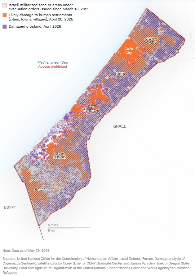 Χάρτης Γάζα