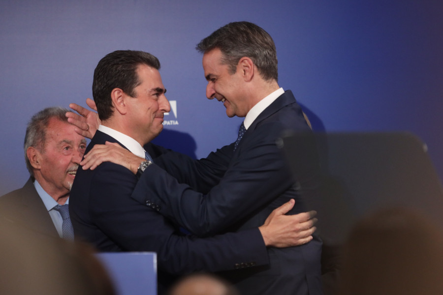 Κώστας Σκρέκας - Κυριάκος Μητσοτάκης