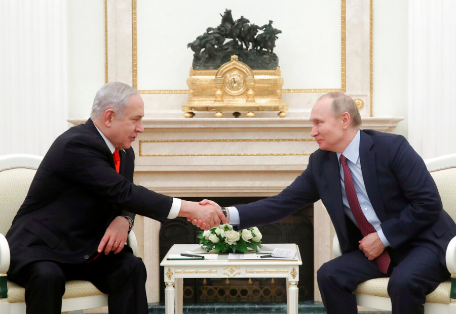 netanyahu putin visit