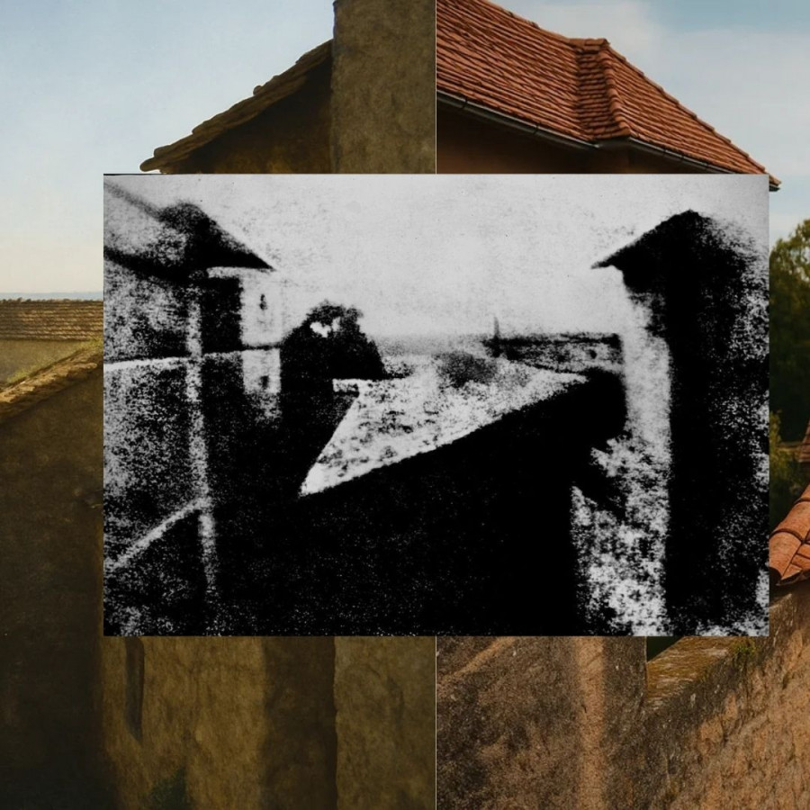 View from the Window at Le Gras - 1