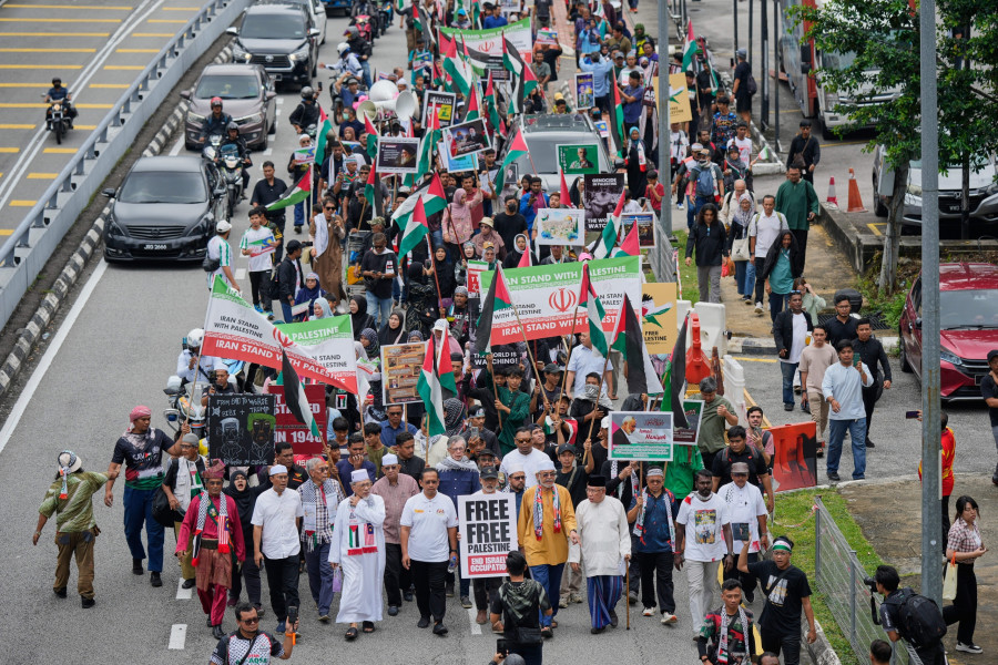 Μαλαισία - Διαμαρτυρίες κατά Ισραήλ