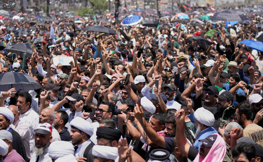 Ιράκ - Διαμαρτυρίες κατά Ισραήλ