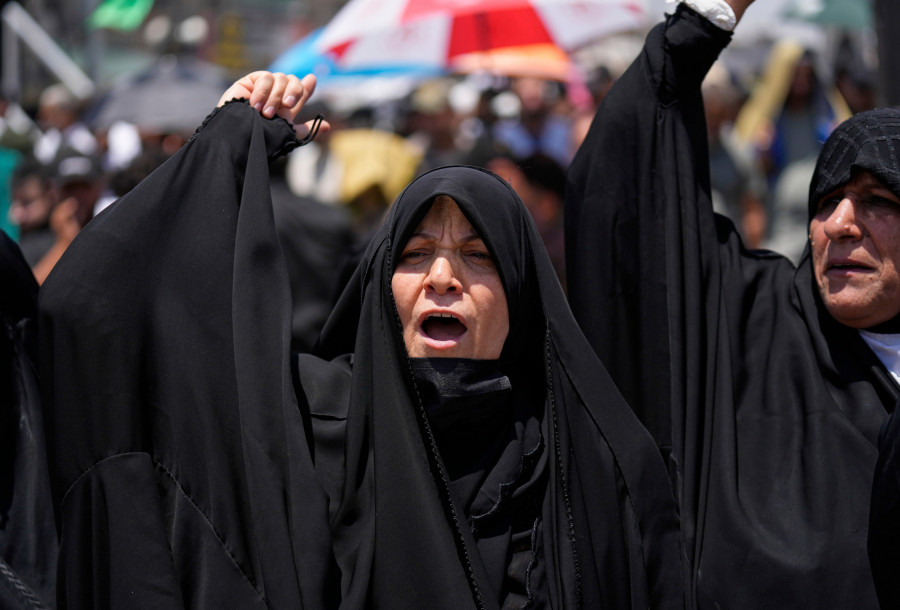 Ιράκ - Διαμαρτυρίες κατά Ισραήλ