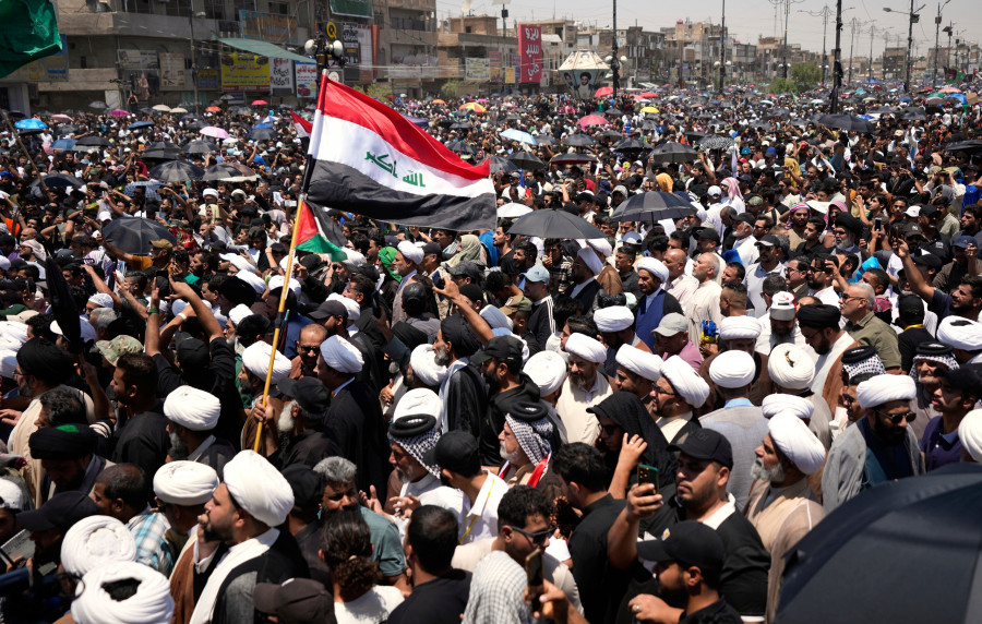 Ιράκ - Διαμαρτυρίες κατά Ισραήλ