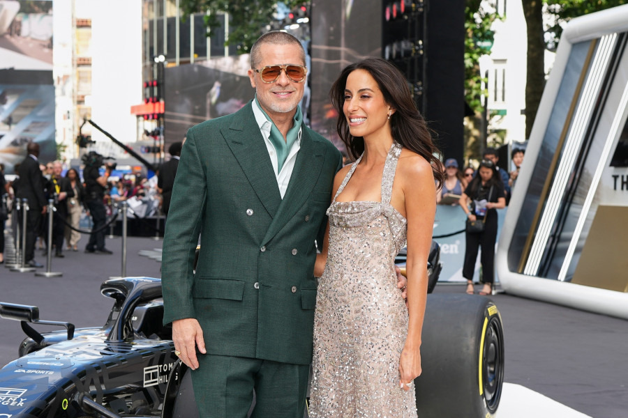 Brad Pitt,Ines de Ramon