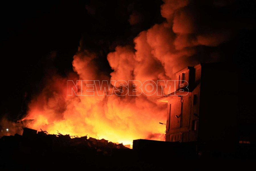 Φωτιά - Εργοστάσιο - Μέγαρα