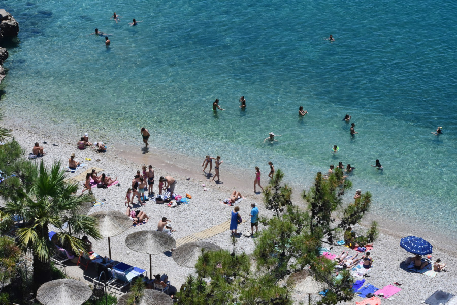 Καύσωνας παραλία