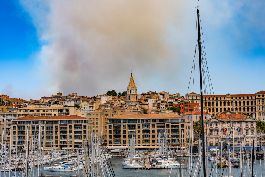 Μασσαλία - Πυρκαγιά