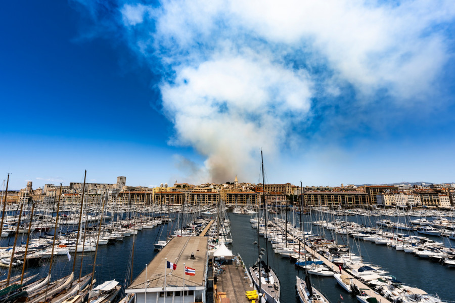Μασσαλία - Πυρκαγιά
