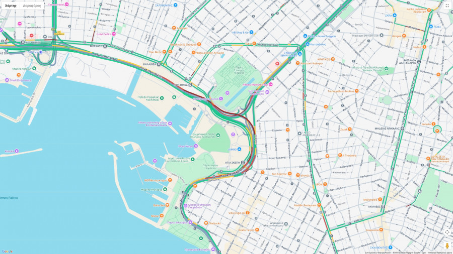 Κίνηση Λεωφόρος Ποσειδώνος 