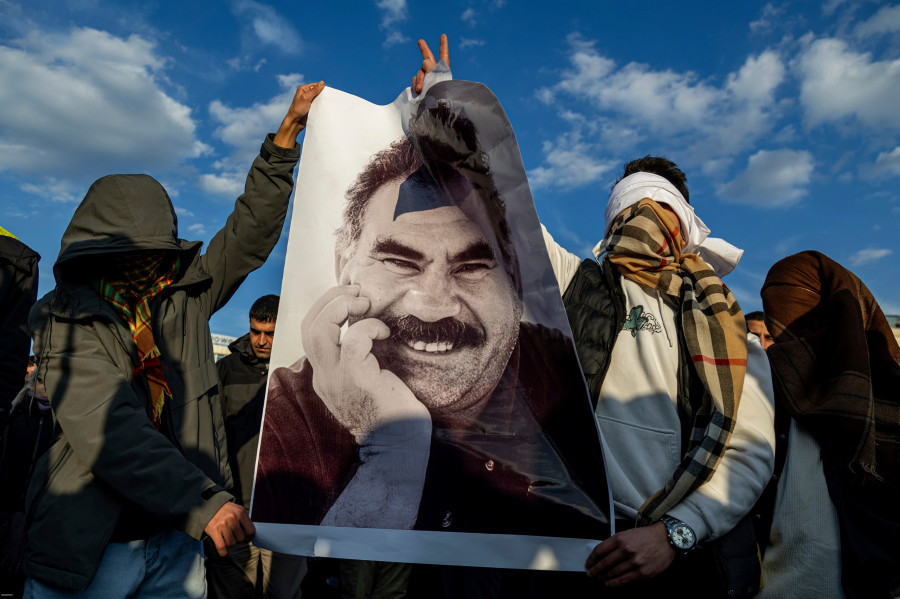 ocalan PKK protest