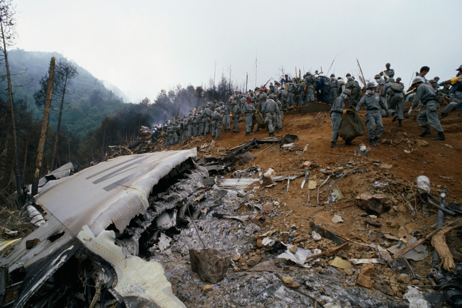 Japan Airlines Flight 123 Crash Site